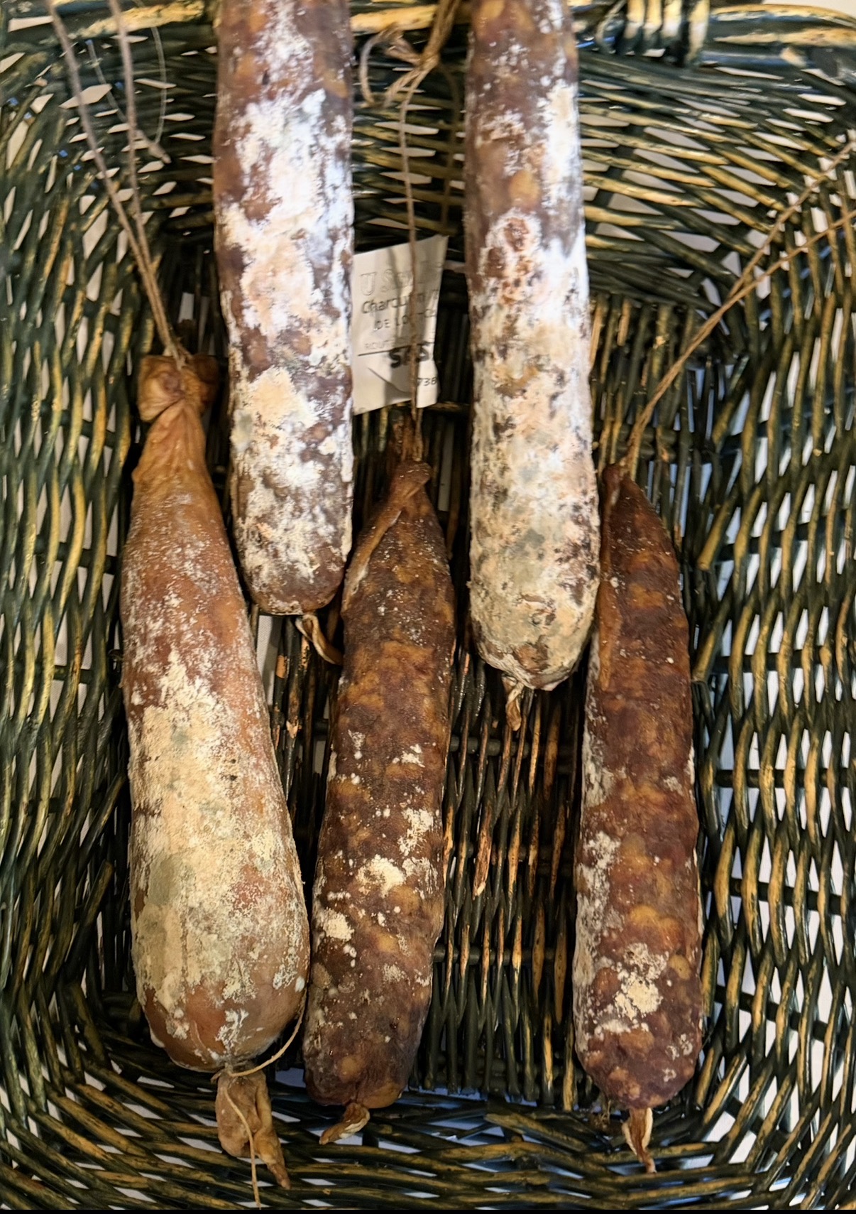 Saucisses corses artisanales